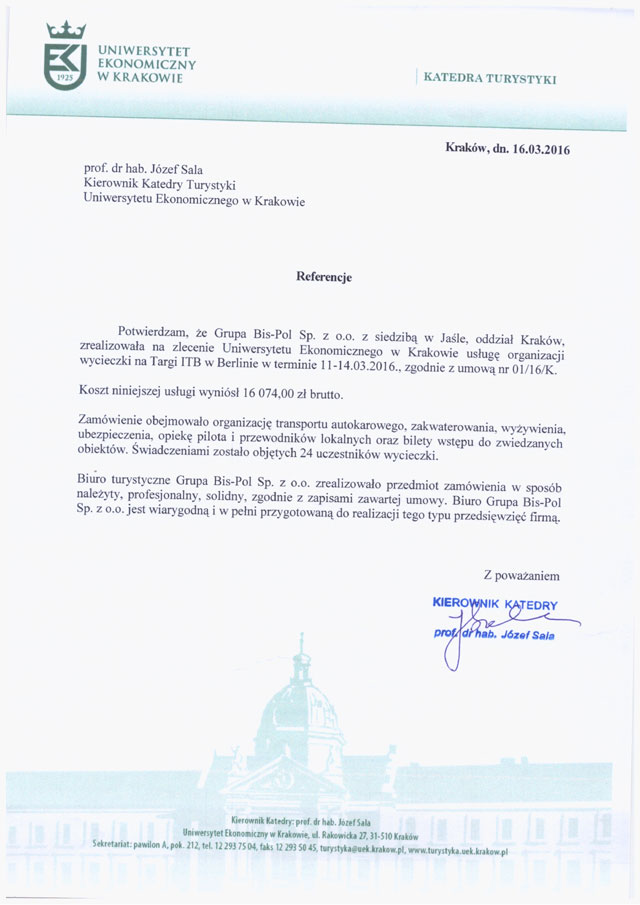 Wyjazd na Targi ITB w Berlinie